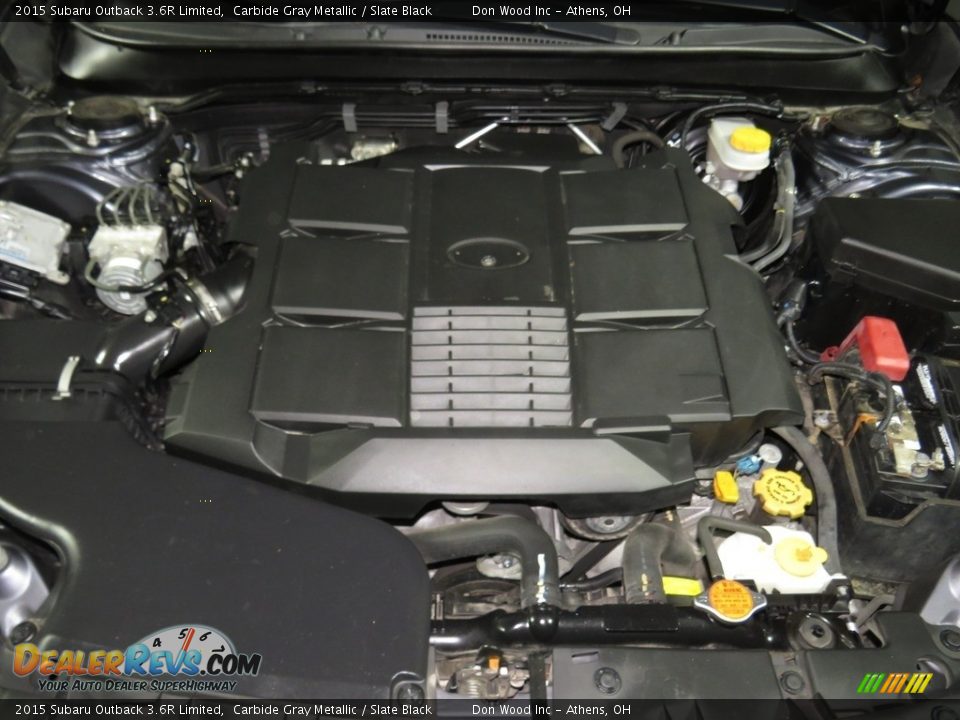 2015 Subaru Outback 3.6R Limited Carbide Gray Metallic / Slate Black Photo #6