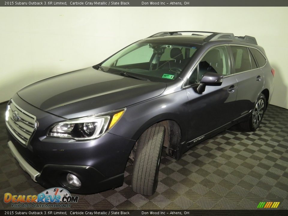 2015 Subaru Outback 3.6R Limited Carbide Gray Metallic / Slate Black Photo #7