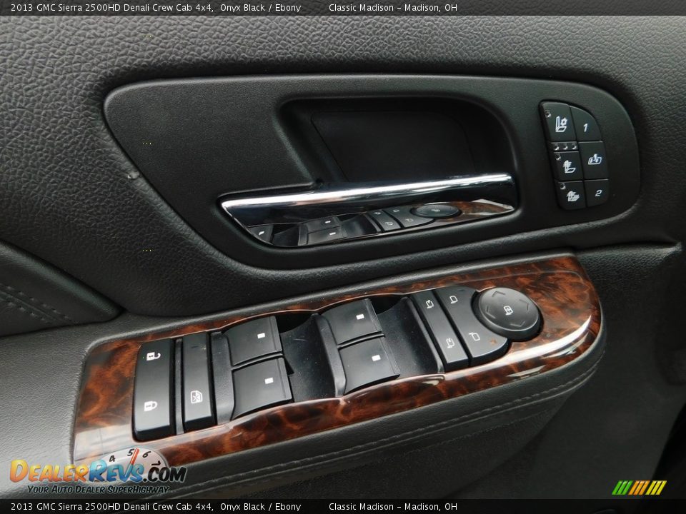 2013 GMC Sierra 2500HD Denali Crew Cab 4x4 Onyx Black / Ebony Photo #12