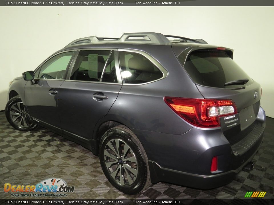 2015 Subaru Outback 3.6R Limited Carbide Gray Metallic / Slate Black Photo #9