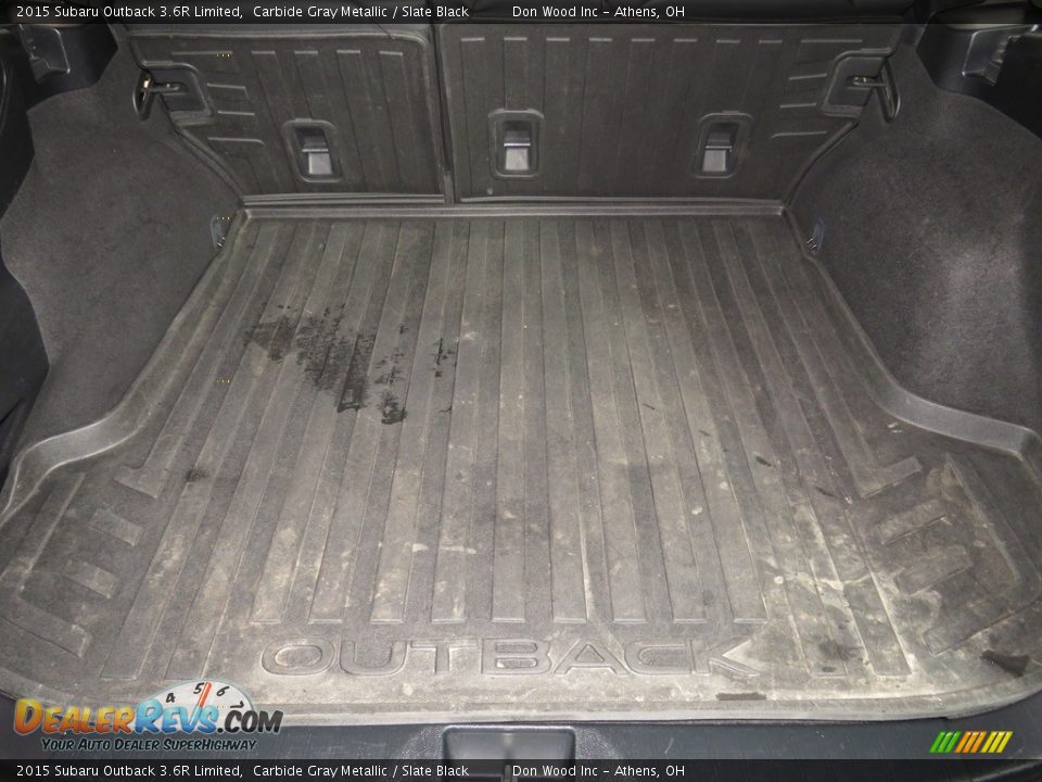 2015 Subaru Outback 3.6R Limited Carbide Gray Metallic / Slate Black Photo #13
