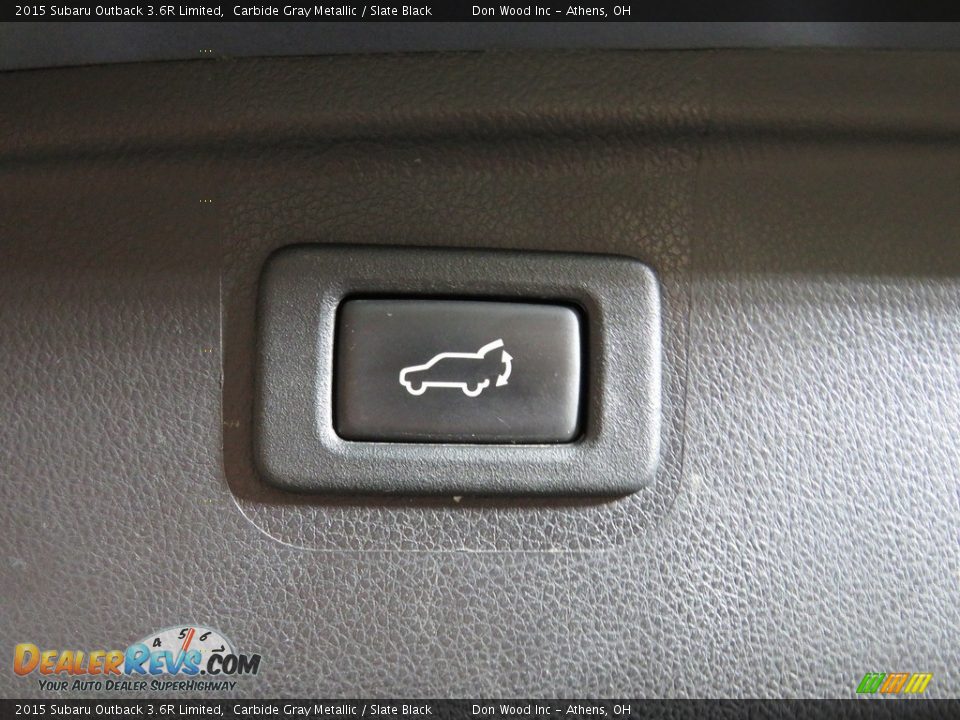 2015 Subaru Outback 3.6R Limited Carbide Gray Metallic / Slate Black Photo #14