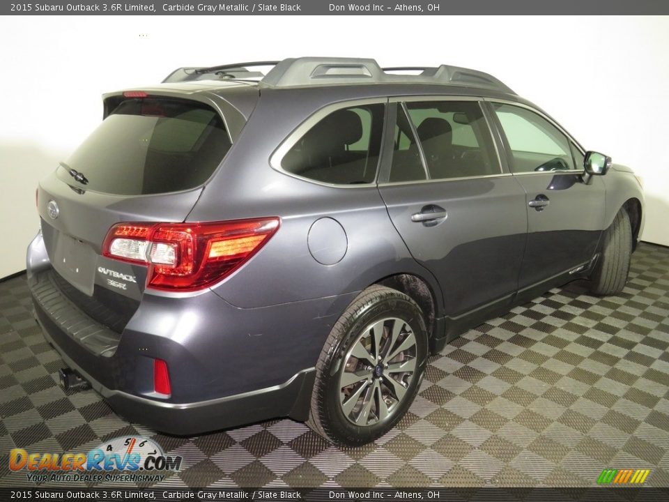 2015 Subaru Outback 3.6R Limited Carbide Gray Metallic / Slate Black Photo #15