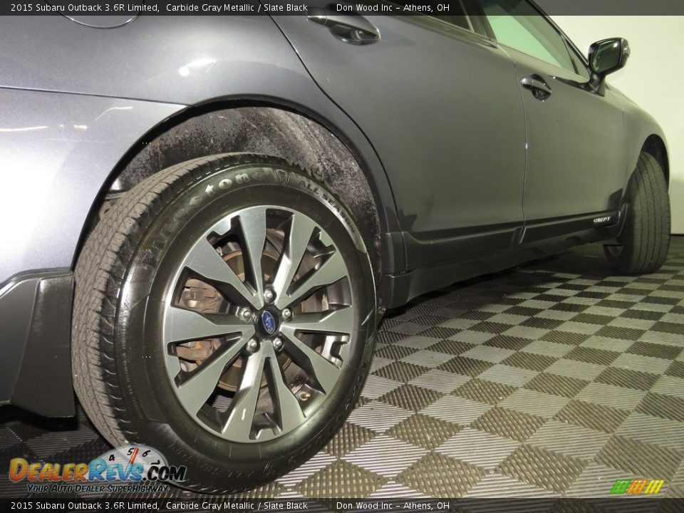 2015 Subaru Outback 3.6R Limited Carbide Gray Metallic / Slate Black Photo #16