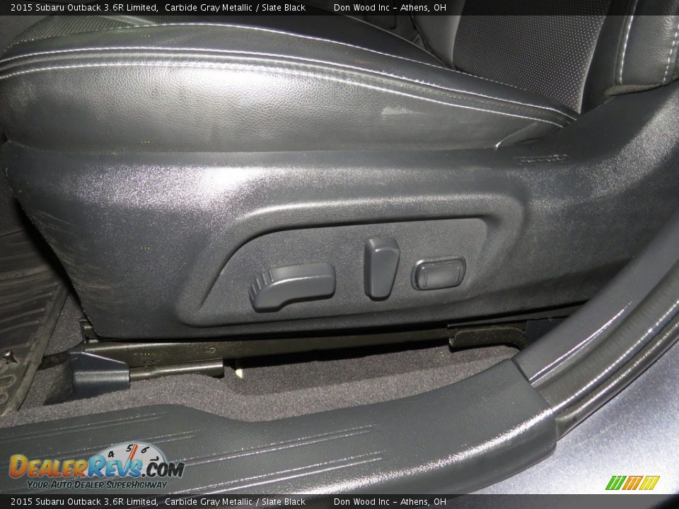 2015 Subaru Outback 3.6R Limited Carbide Gray Metallic / Slate Black Photo #18