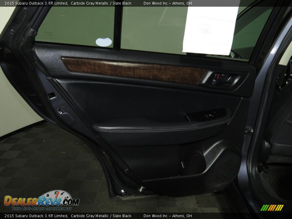 2015 Subaru Outback 3.6R Limited Carbide Gray Metallic / Slate Black Photo #21