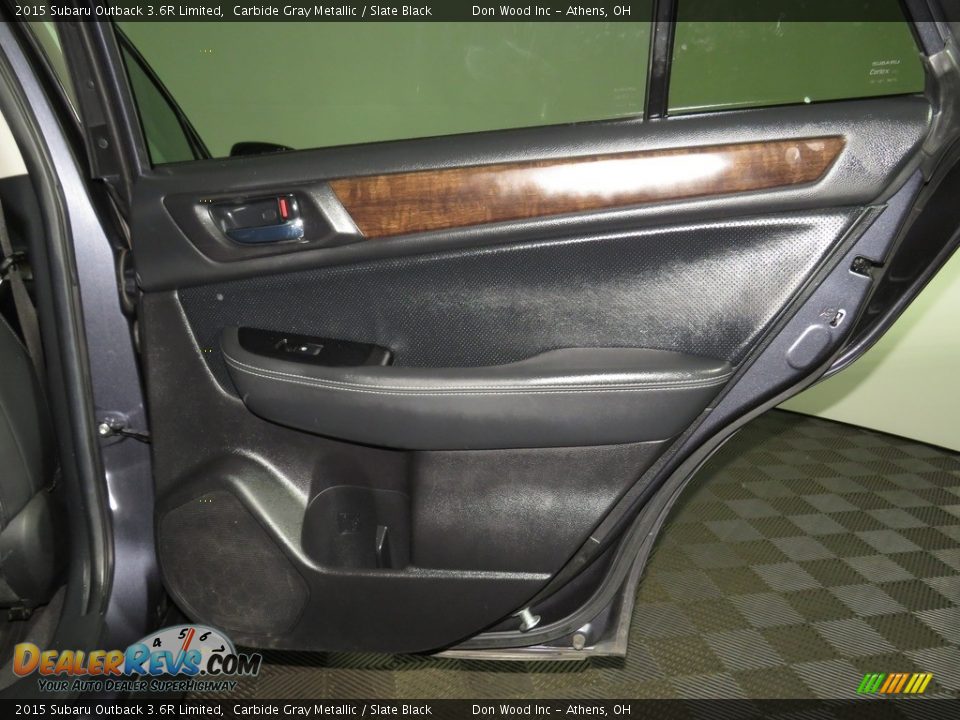 2015 Subaru Outback 3.6R Limited Carbide Gray Metallic / Slate Black Photo #23