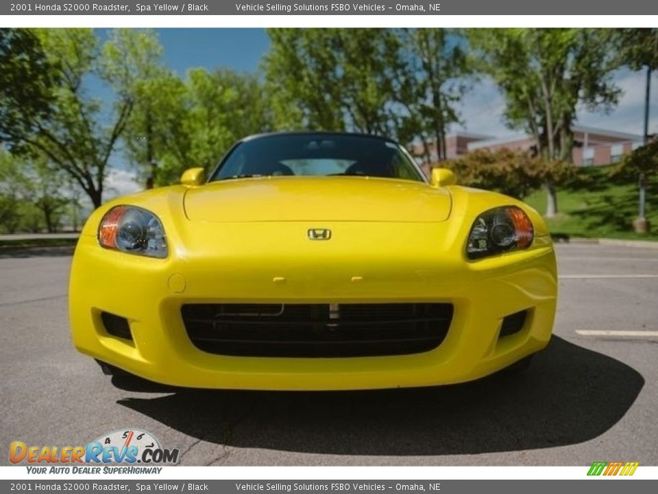 2001 Honda S2000 Roadster Spa Yellow / Black Photo #5