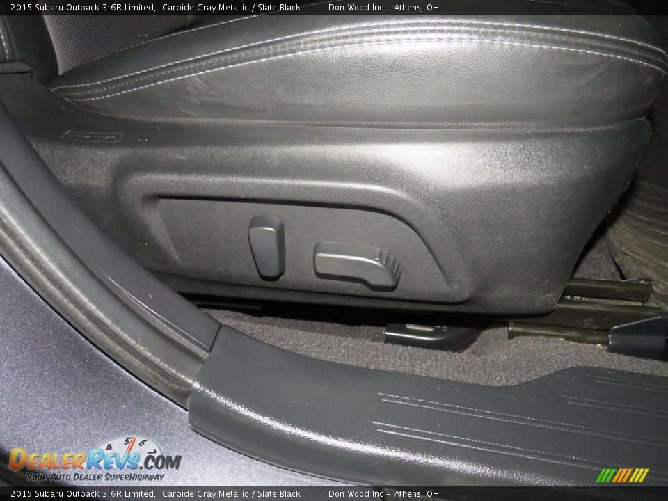 2015 Subaru Outback 3.6R Limited Carbide Gray Metallic / Slate Black Photo #26