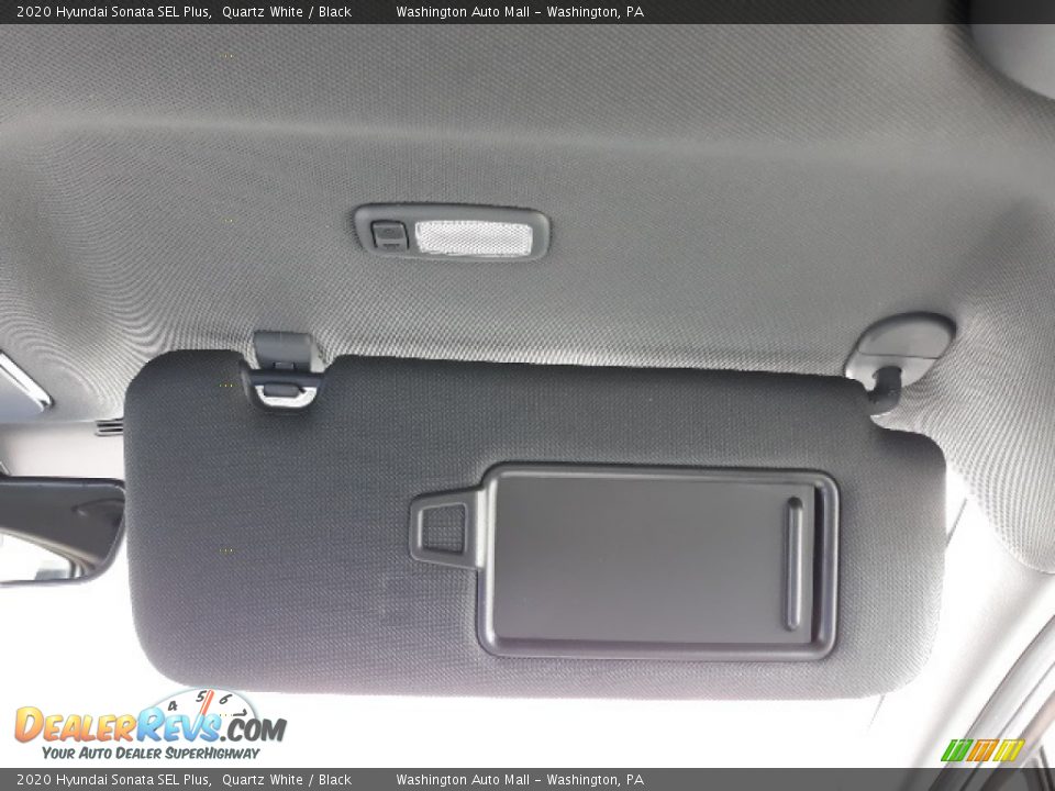 2020 Hyundai Sonata SEL Plus Quartz White / Black Photo #25
