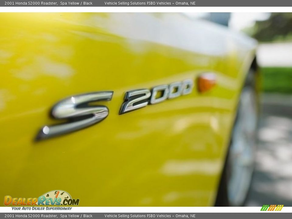 2001 Honda S2000 Roadster Spa Yellow / Black Photo #14