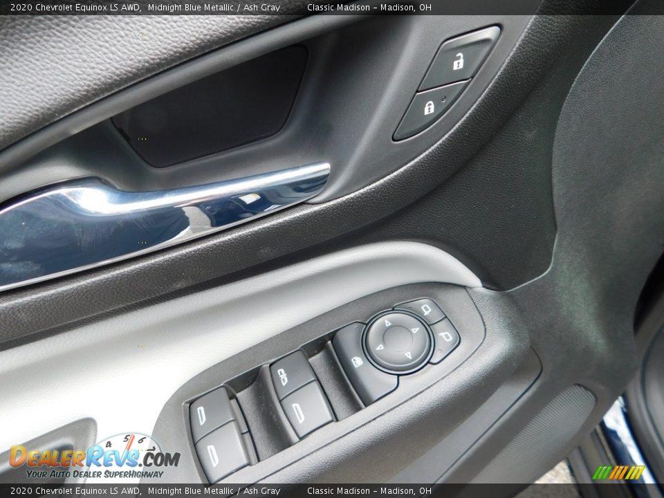 2020 Chevrolet Equinox LS AWD Midnight Blue Metallic / Ash Gray Photo #11