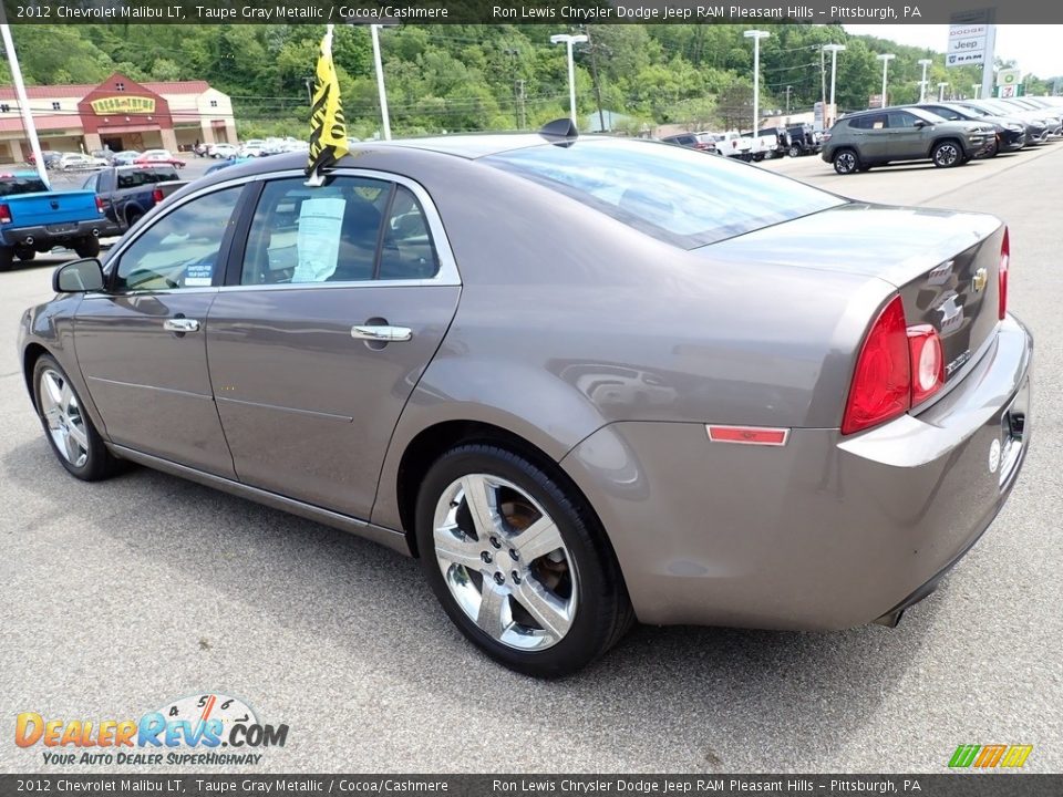 2012 Chevrolet Malibu LT Taupe Gray Metallic / Cocoa/Cashmere Photo #3