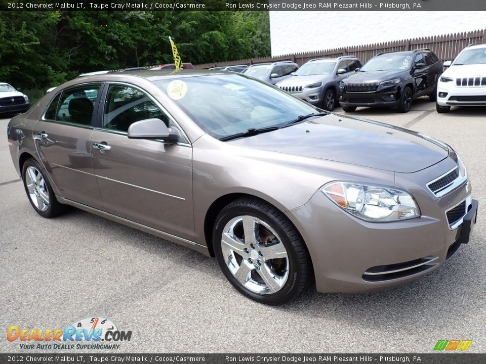 2012 Chevrolet Malibu LT Taupe Gray Metallic / Cocoa/Cashmere Photo #8