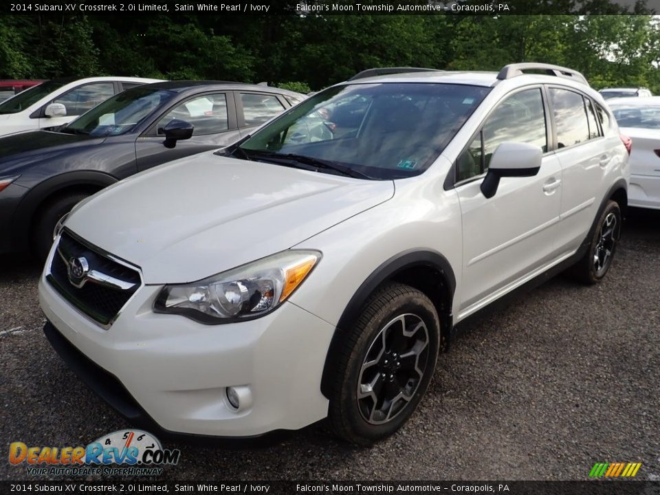 2014 Subaru XV Crosstrek 2.0i Limited Satin White Pearl / Ivory Photo #1