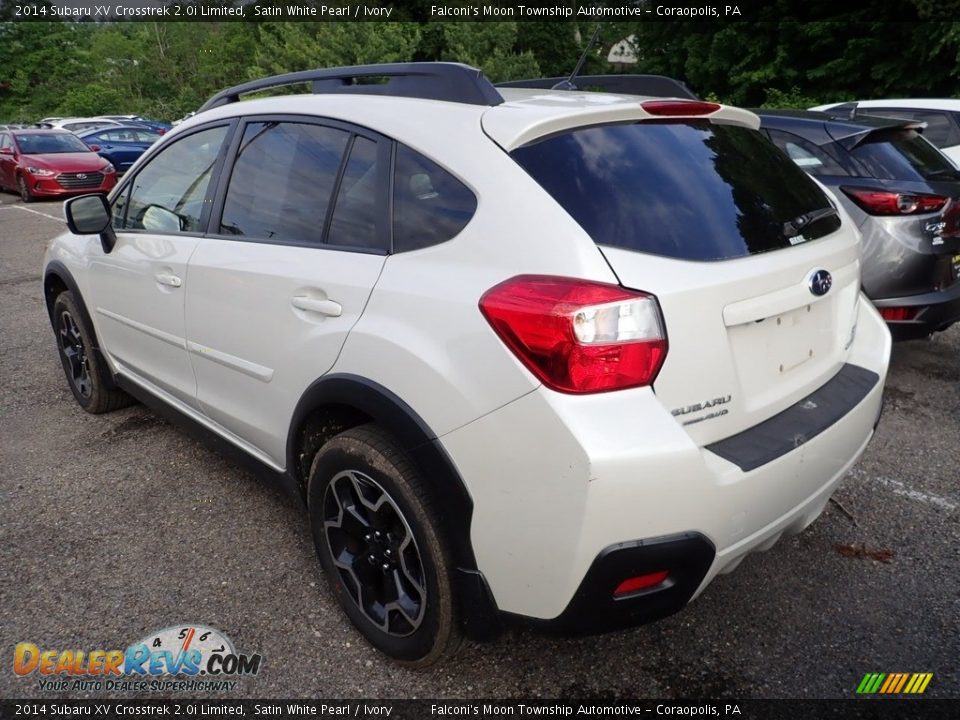 2014 Subaru XV Crosstrek 2.0i Limited Satin White Pearl / Ivory Photo #2