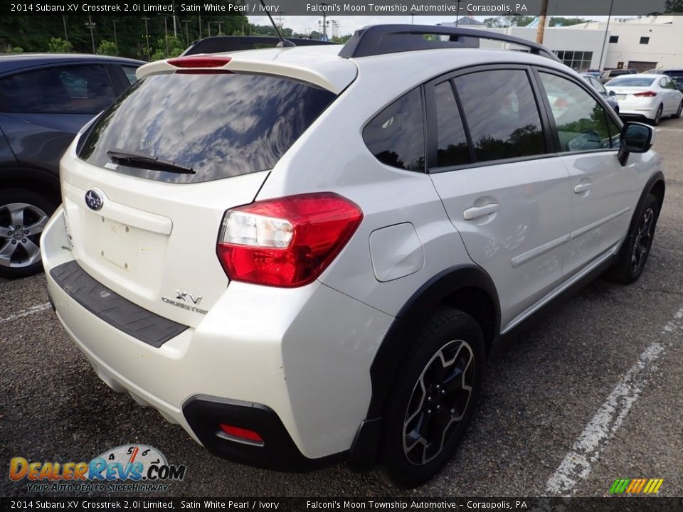 2014 Subaru XV Crosstrek 2.0i Limited Satin White Pearl / Ivory Photo #3
