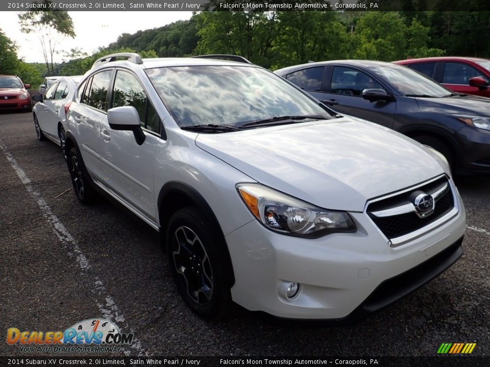 2014 Subaru XV Crosstrek 2.0i Limited Satin White Pearl / Ivory Photo #4