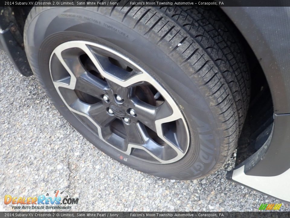 2014 Subaru XV Crosstrek 2.0i Limited Satin White Pearl / Ivory Photo #5