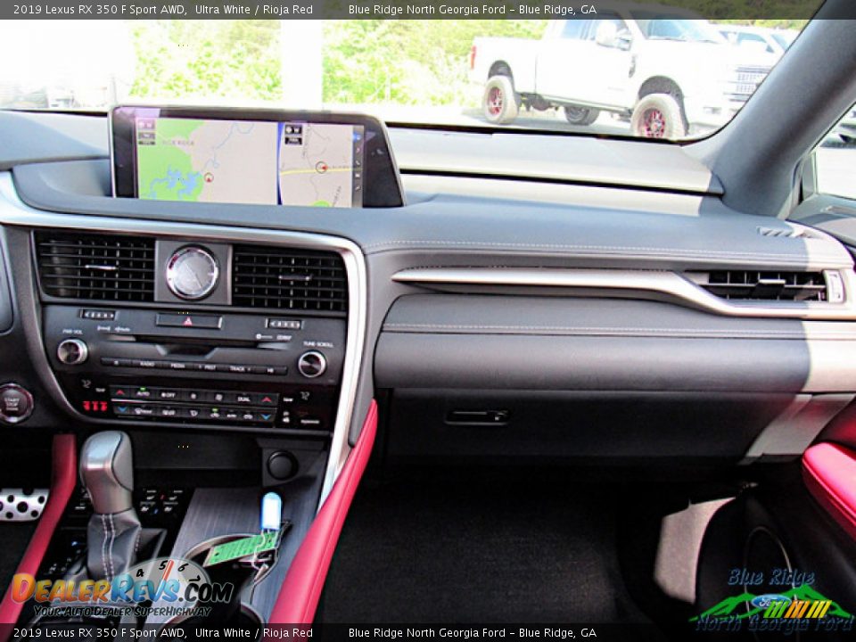 2019 Lexus RX 350 F Sport AWD Ultra White / Rioja Red Photo #16