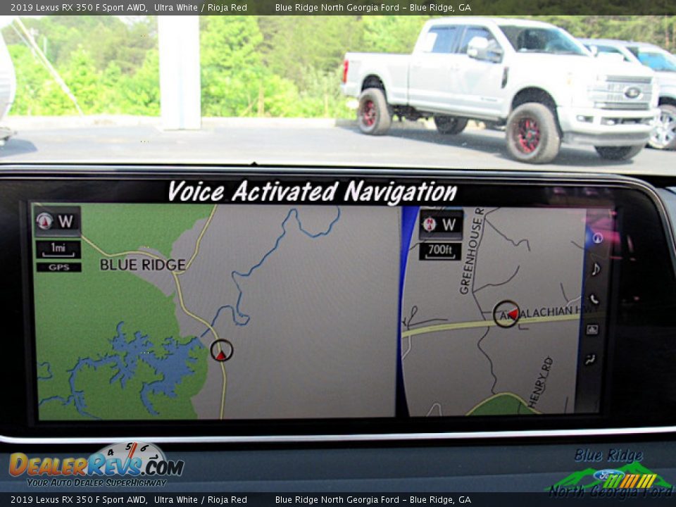 2019 Lexus RX 350 F Sport AWD Ultra White / Rioja Red Photo #19