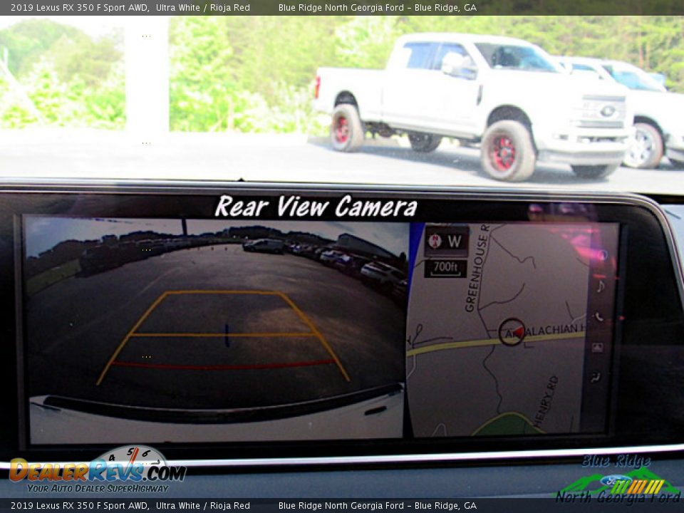 2019 Lexus RX 350 F Sport AWD Ultra White / Rioja Red Photo #20