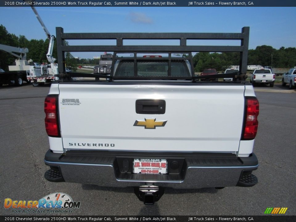 2018 Chevrolet Silverado 2500HD Work Truck Regular Cab Summit White / Dark Ash/Jet Black Photo #2