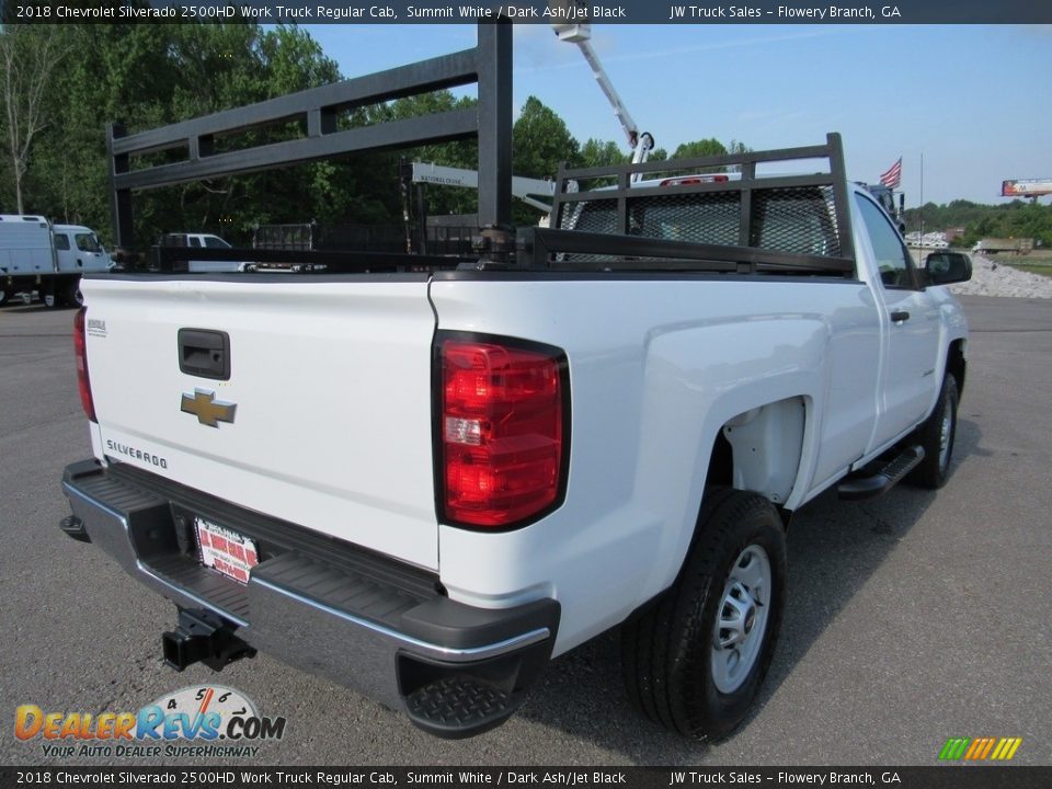 2018 Chevrolet Silverado 2500HD Work Truck Regular Cab Summit White / Dark Ash/Jet Black Photo #3