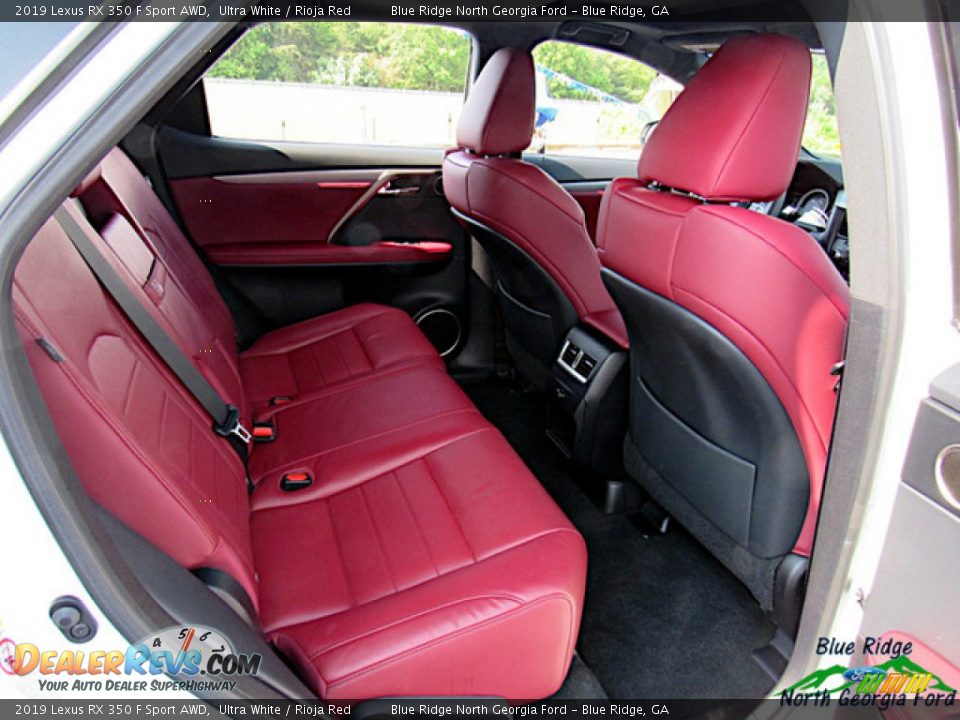 2019 Lexus RX 350 F Sport AWD Ultra White / Rioja Red Photo #30