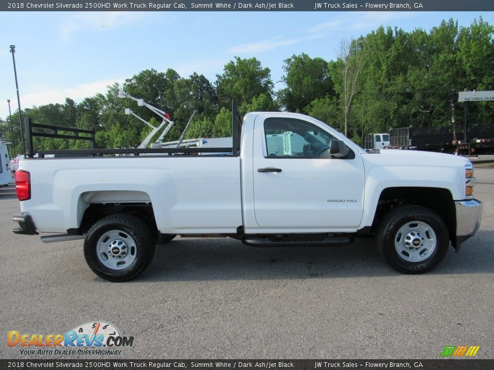 Summit White 2018 Chevrolet Silverado 2500HD Work Truck Regular Cab Photo #4