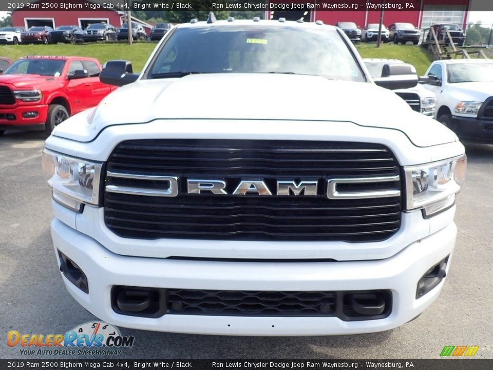 2019 Ram 2500 Bighorn Mega Cab 4x4 Bright White / Black Photo #9