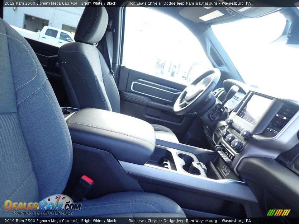 2019 Ram 2500 Bighorn Mega Cab 4x4 Bright White / Black Photo #10