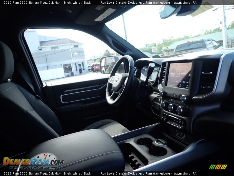 2019 Ram 2500 Bighorn Mega Cab 4x4 Bright White / Black Photo #11