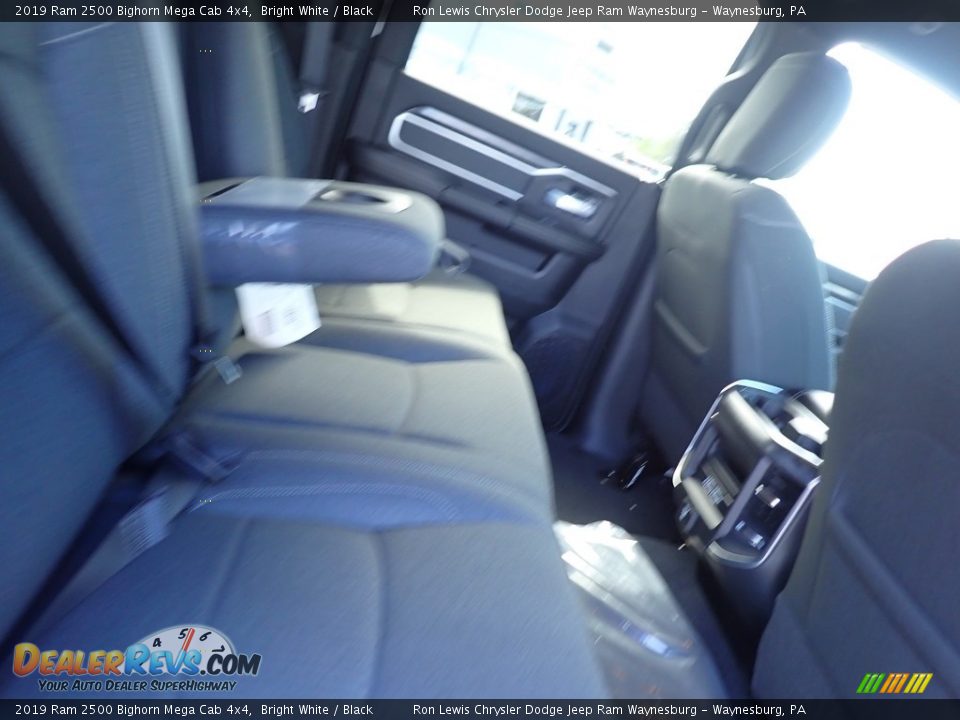 2019 Ram 2500 Bighorn Mega Cab 4x4 Bright White / Black Photo #12