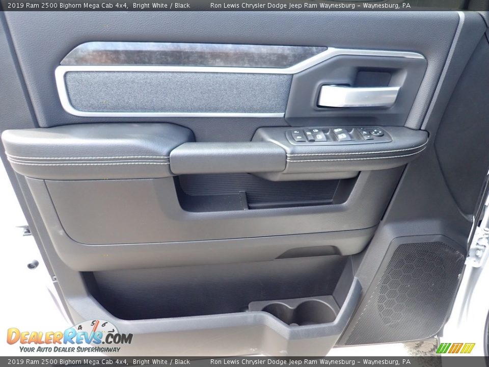 2019 Ram 2500 Bighorn Mega Cab 4x4 Bright White / Black Photo #15