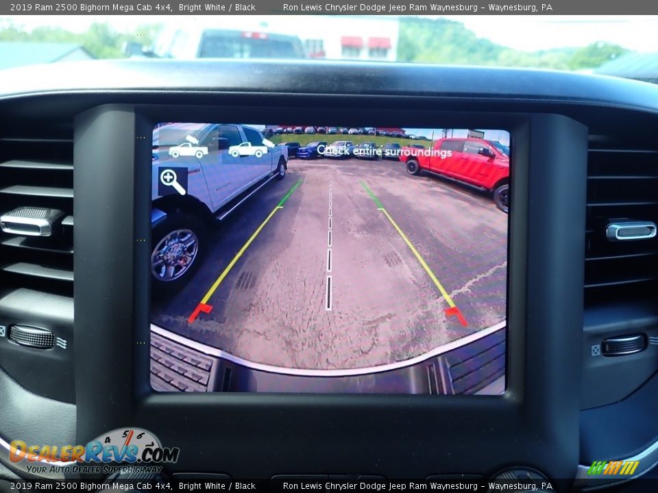 2019 Ram 2500 Bighorn Mega Cab 4x4 Bright White / Black Photo #18