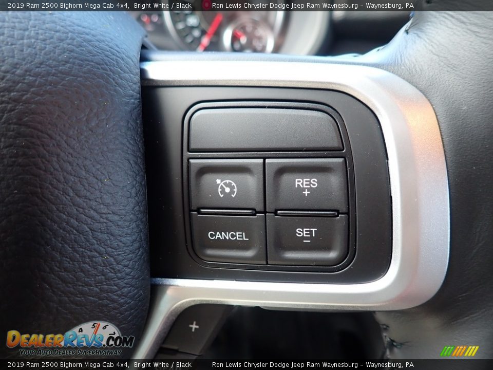 2019 Ram 2500 Bighorn Mega Cab 4x4 Bright White / Black Photo #19