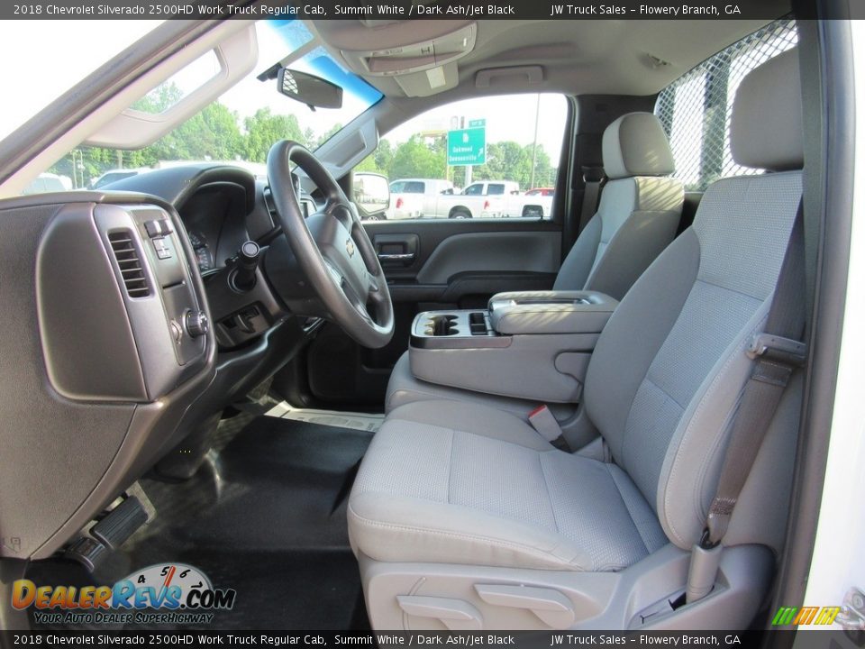 Front Seat of 2018 Chevrolet Silverado 2500HD Work Truck Regular Cab Photo #17