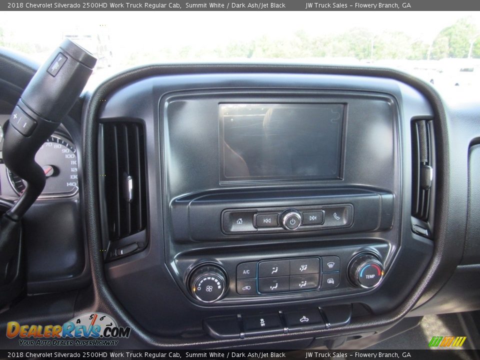 Controls of 2018 Chevrolet Silverado 2500HD Work Truck Regular Cab Photo #23