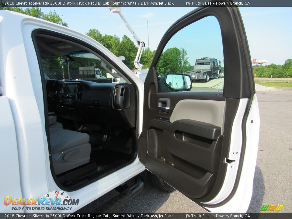 2018 Chevrolet Silverado 2500HD Work Truck Regular Cab Summit White / Dark Ash/Jet Black Photo #29