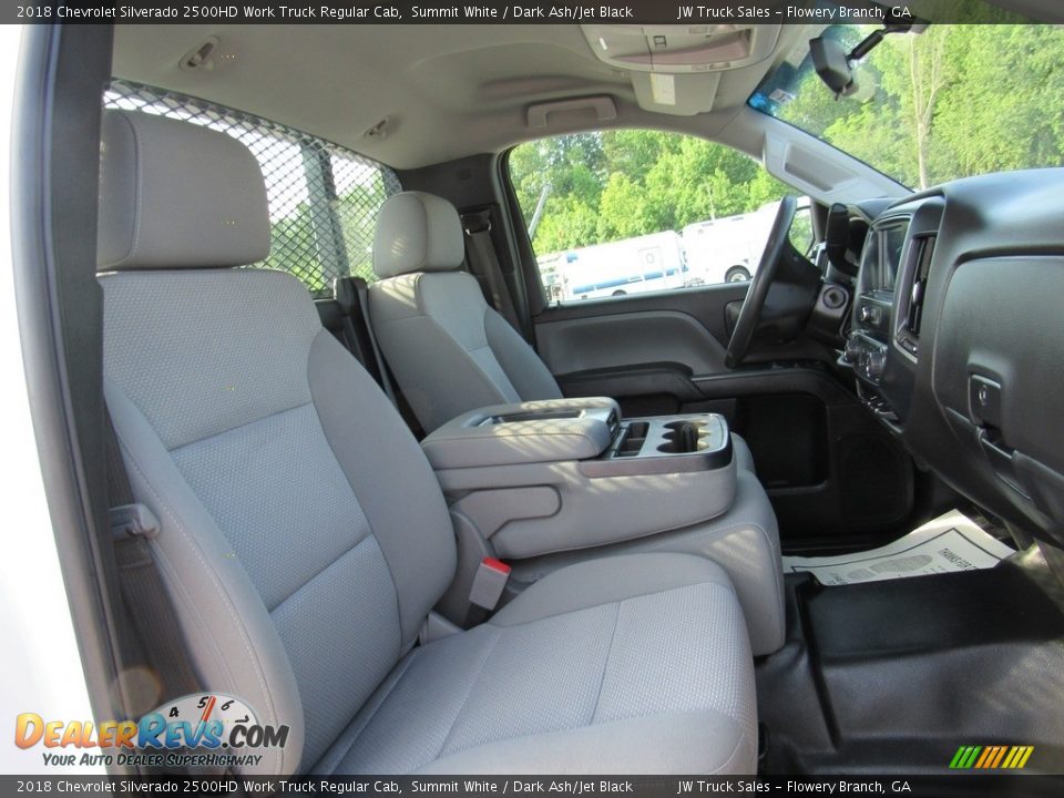Front Seat of 2018 Chevrolet Silverado 2500HD Work Truck Regular Cab Photo #32