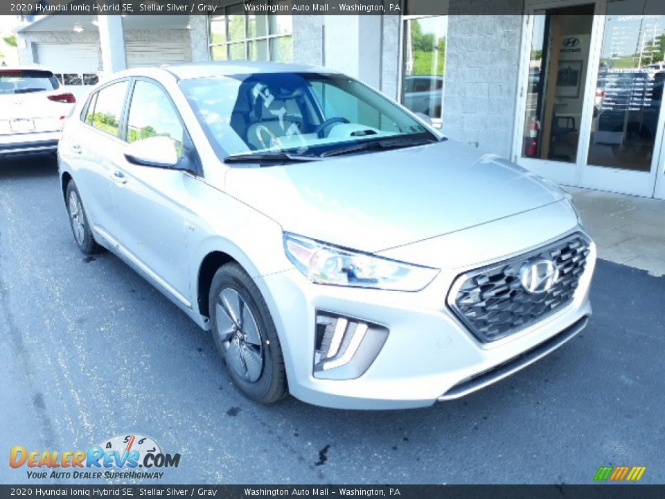 2020 Hyundai Ioniq Hybrid SE Stellar Silver / Gray Photo #1