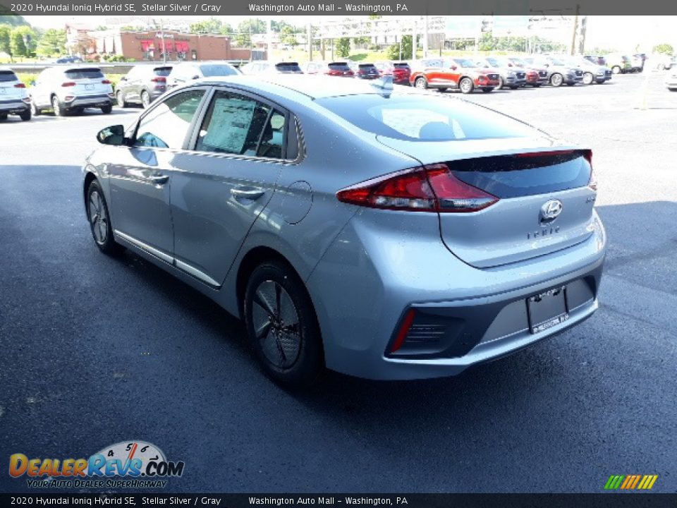 2020 Hyundai Ioniq Hybrid SE Stellar Silver / Gray Photo #5