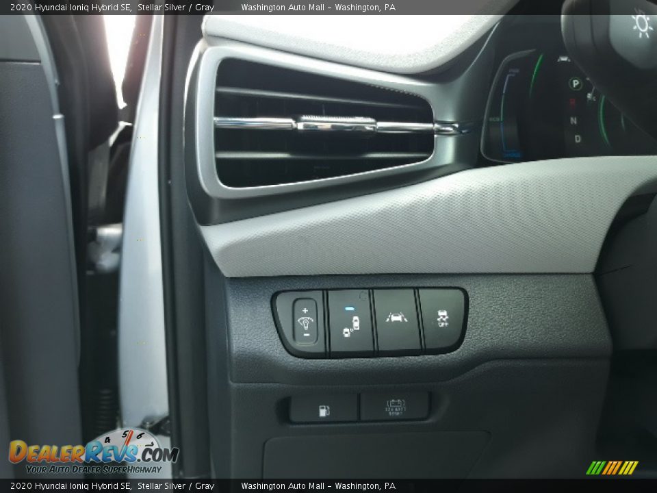 2020 Hyundai Ioniq Hybrid SE Stellar Silver / Gray Photo #10