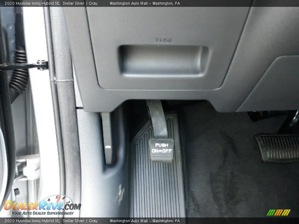 2020 Hyundai Ioniq Hybrid SE Stellar Silver / Gray Photo #11