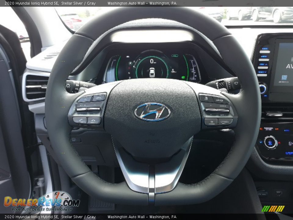 2020 Hyundai Ioniq Hybrid SE Steering Wheel Photo #12
