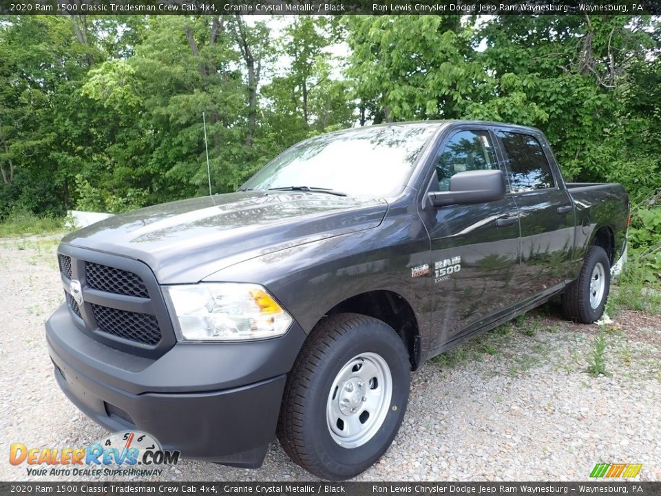 Front 3/4 View of 2020 Ram 1500 Classic Tradesman Crew Cab 4x4 Photo #1