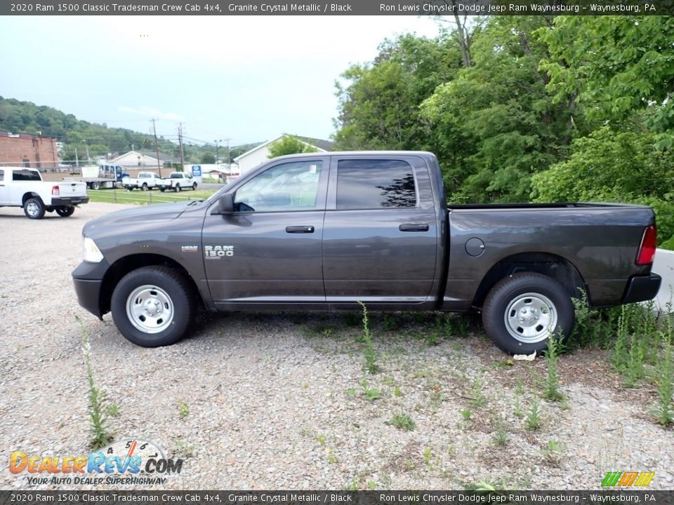 2020 Ram 1500 Classic Tradesman Crew Cab 4x4 Granite Crystal Metallic / Black Photo #3