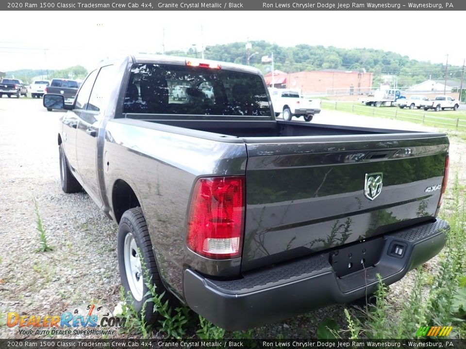 2020 Ram 1500 Classic Tradesman Crew Cab 4x4 Granite Crystal Metallic / Black Photo #4
