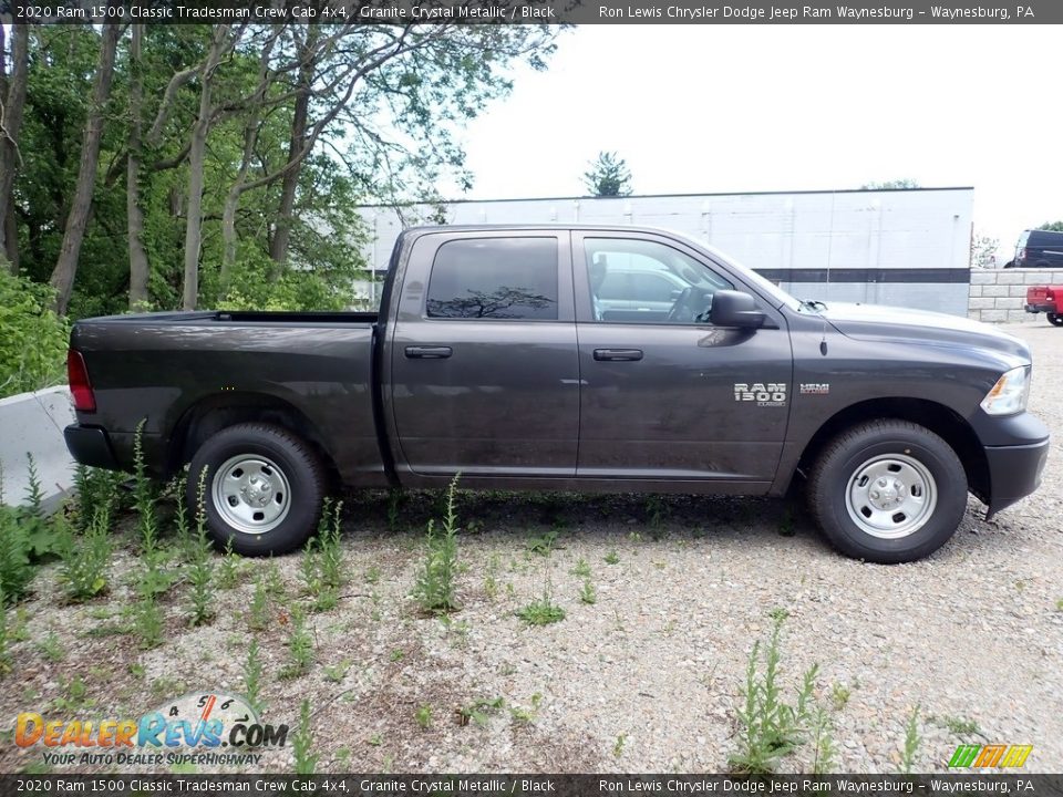2020 Ram 1500 Classic Tradesman Crew Cab 4x4 Granite Crystal Metallic / Black Photo #5